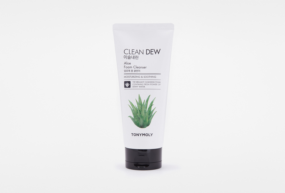Пенка для умывания TONY MOLY Clean Dew Aloe Foam Cleanser 180