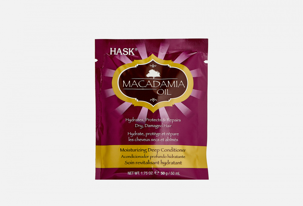 Увлажняющая маска с маслом Макадамии HASK