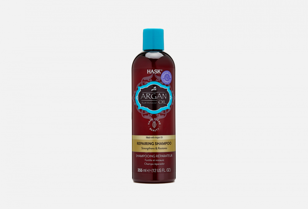 Восстанавливающий шампунь для волос с Аргановым маслом HASK Argan Oil 355 мл