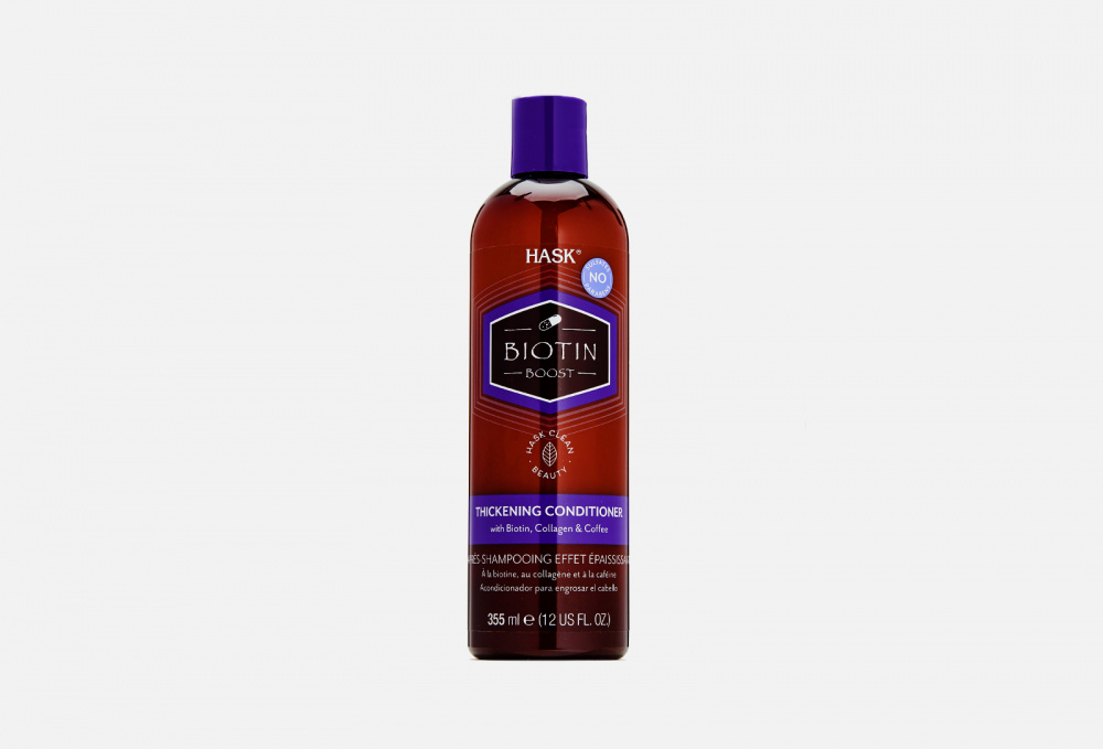 Уплотняющий кондиционер для тонких волос HASK Biotin Boost 355 мл