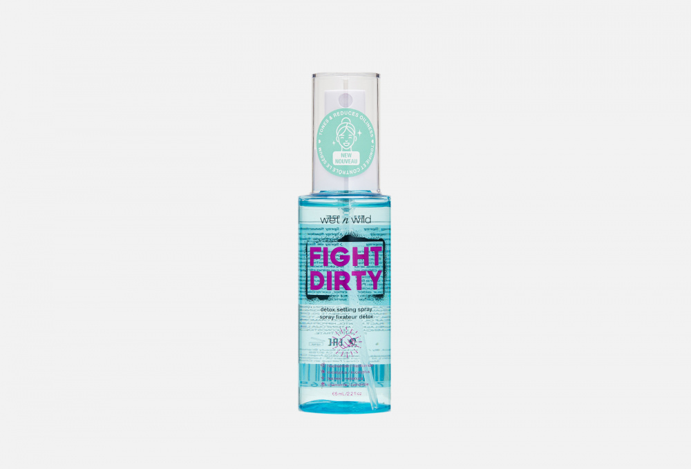 Спрей для фиксации макияжа WET N WILD Fight Dirty Detox Setting Spray 65 мл