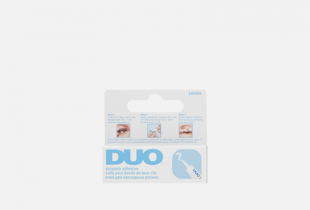 Клей для накладных ресниц DUO, цвет прозрачный