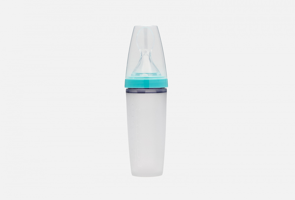 Бутылочка-ложка силиконовая для кормления
