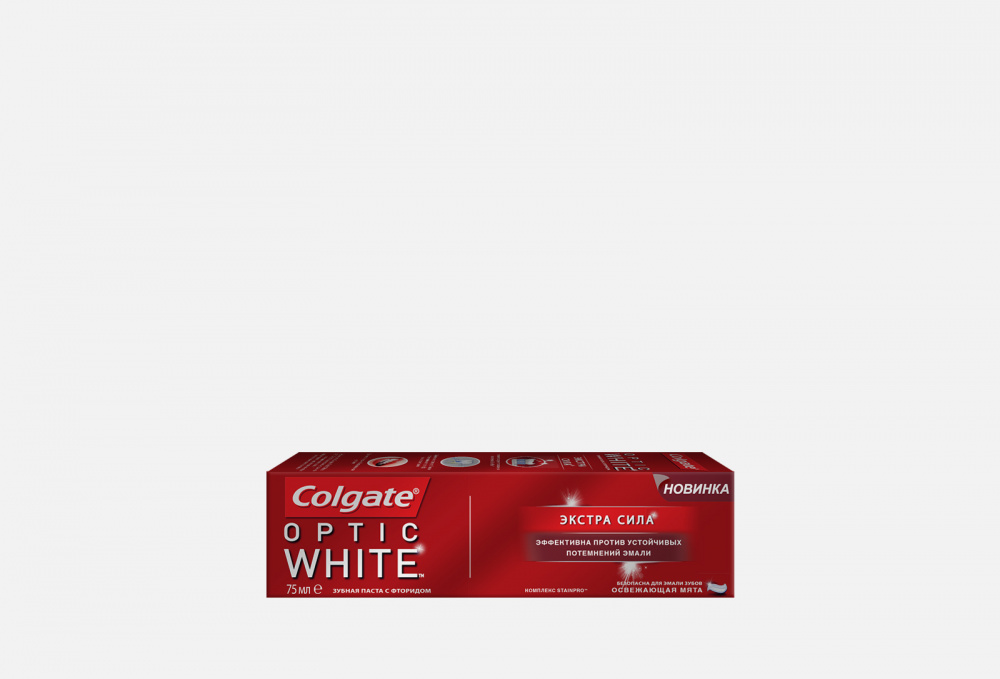 Колгейт отбеливающая зубная. Отбеливающая паста Colgate Optic White. Colgate Optic White Экстра сила зубная паста 75мл. Зубная паста Colgate Экстра отбеливание, 100мл. Зубная паста Colgate Макс блеск со сверкающими кристаллами 100мл.