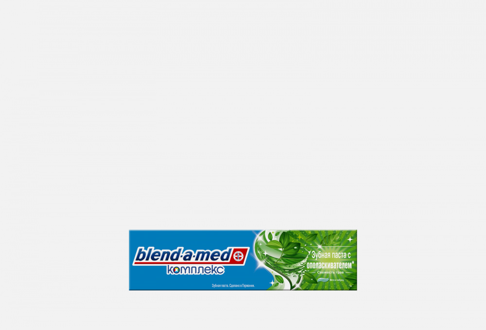 Зубная паста Комплекс с ополаскивателем BLEND-A-MED