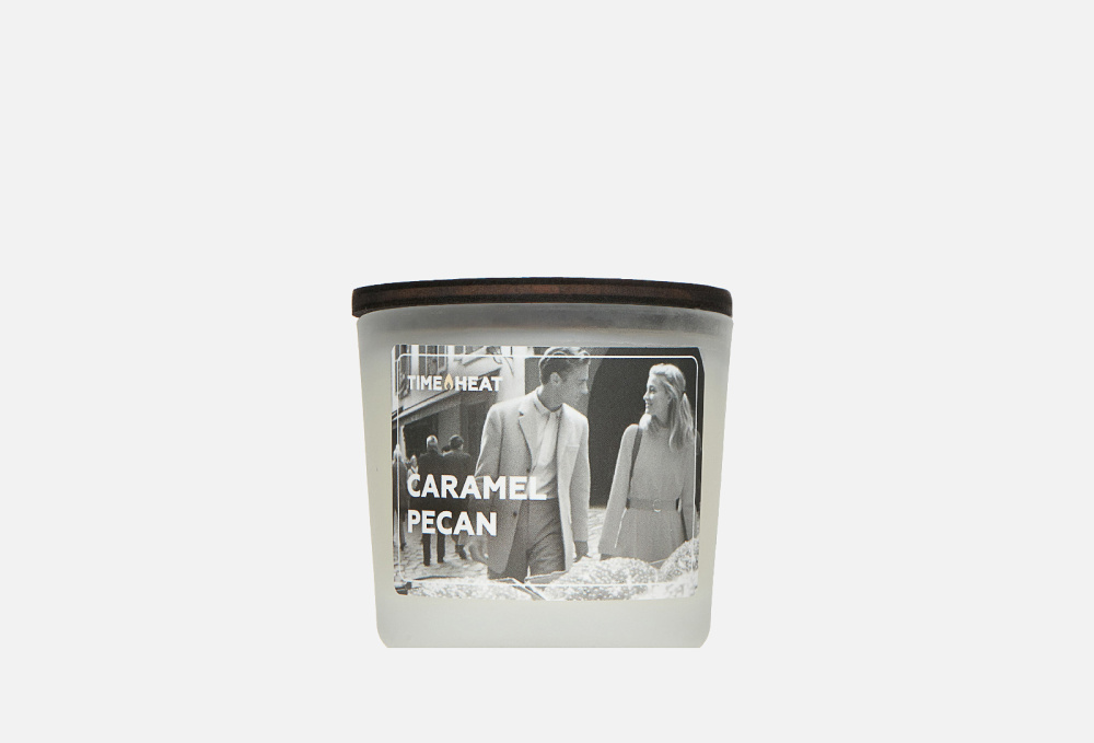 Ароматическая свеча TIME HEAT Caramel Pecan 80 мл