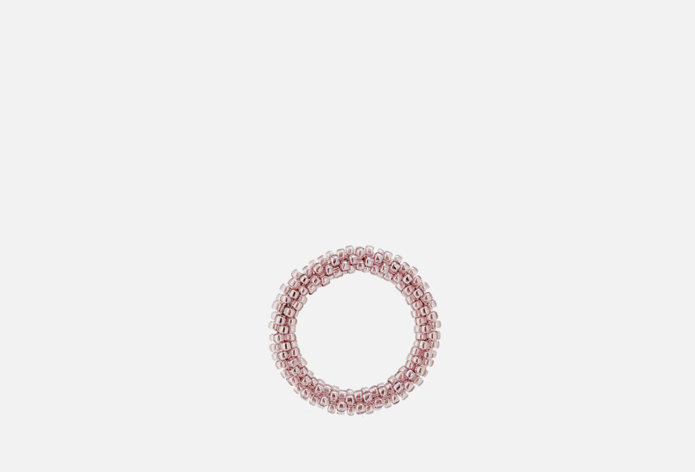 Кольцо BEADED BREAKFAST Simple Beaded Ring Lilac 17 размер