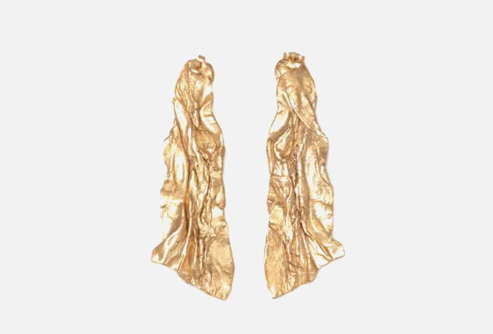 Серьги позолоченные RINGSTONE Gold-plated Big Stick Earrings 2 шт