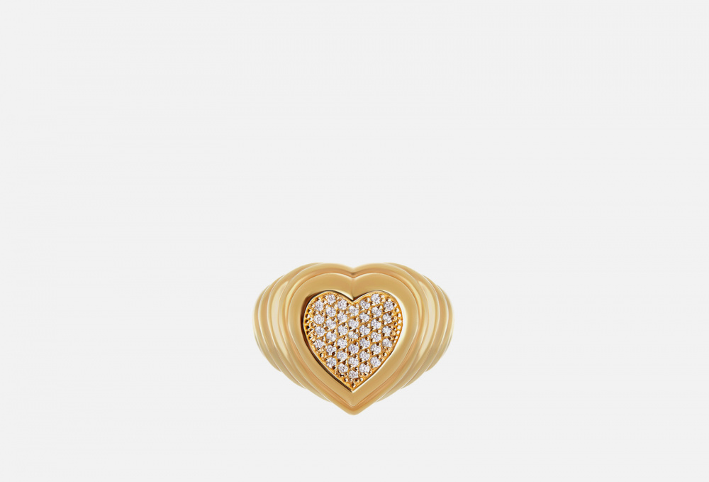 Кольцо VIVA LA VIKA Shiny Heart Ring 17 размер