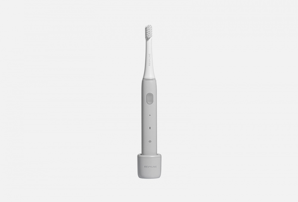 Электрическая звуковая зубная щетка, цвет серый REVYLINE - фото 1