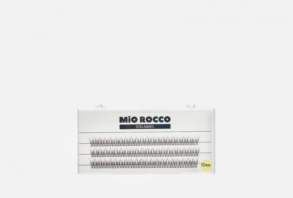 фото Накладные ресницы пучки ласточки 10 мм mio rocco