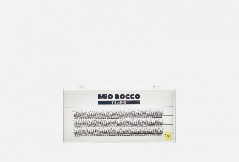 фото Накладные ресницы пучки ласточки 12 мм mio rocco