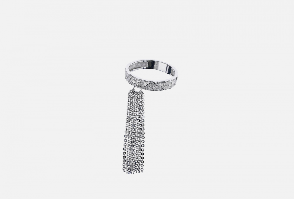 Кольцо серебряное MIE С Цепями 18 размер