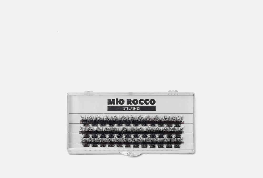 фото Накладные ресницы пучки с широким основанием 12 мм mio rocco