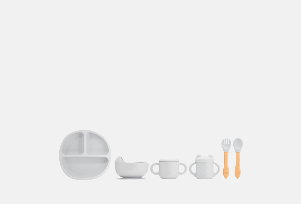Набор посуды для кормления PLAY KID - фото 1