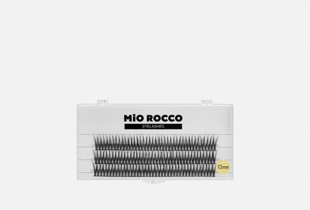 Ресницы накладные пучки ласточки 1.0 13 мм MIO ROCCO - фото 1