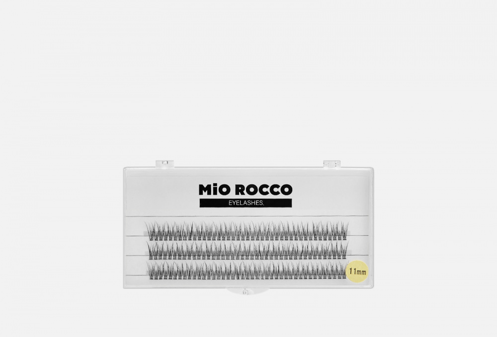 Накладные ресницы пучки ласточки 11 мм MIO ROCCO