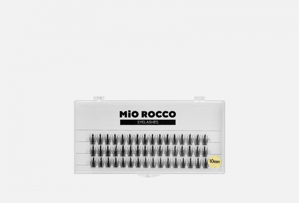 фото Накладные ресницы пучки лучики 10 мм mio rocco