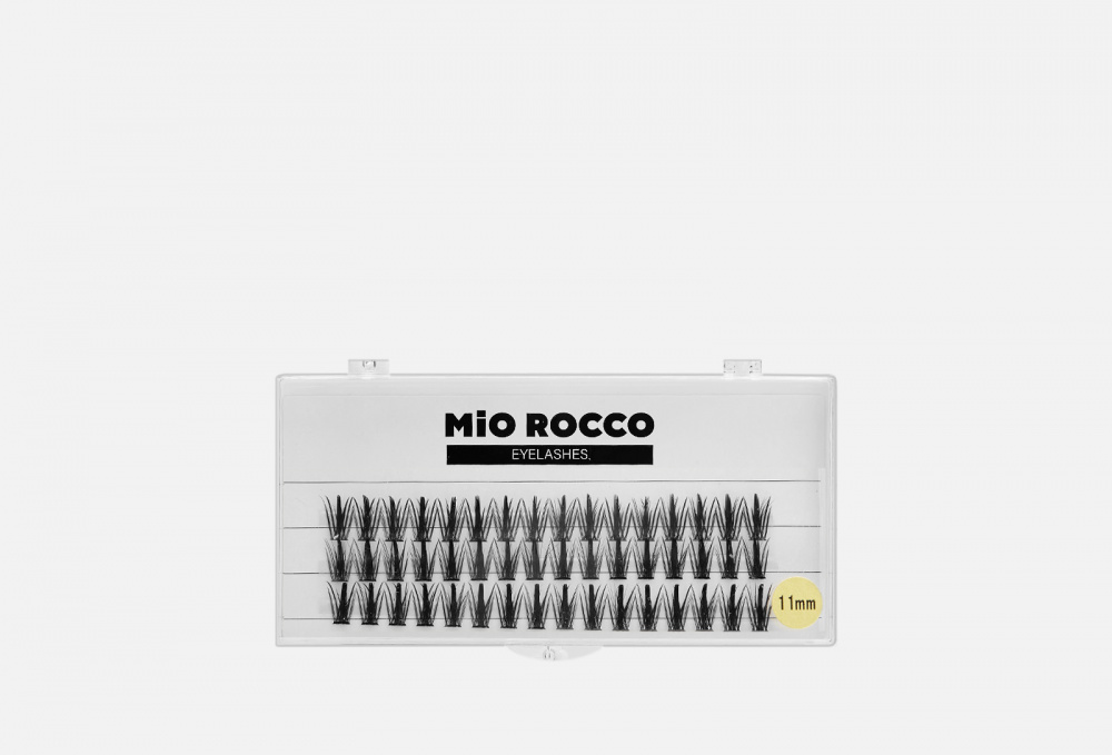 Накладные ресницы пучки лучики 11 мм MIO ROCCO - фото 1