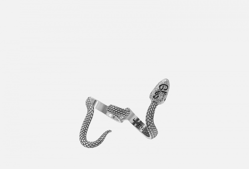 Кольцо серебряное-леденец ISLAND SOUL Snake 18 размер