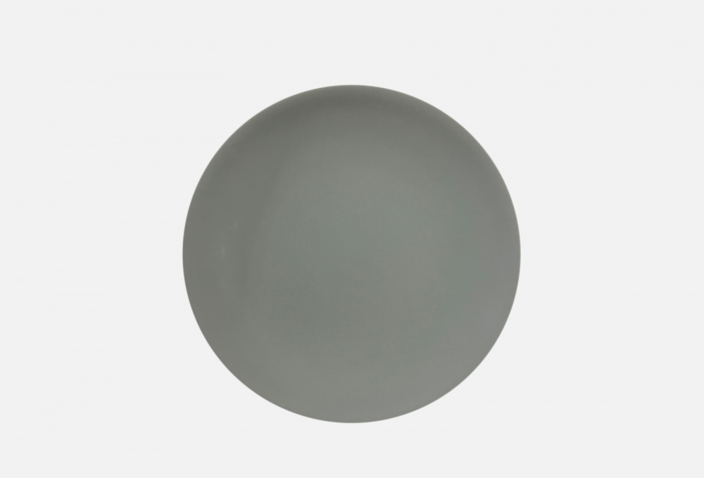 Мелкая тарелка ROSSI Uno Серый, 21 См 1 шт цена и фото