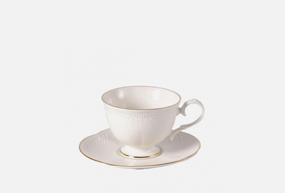 Чайная пара PROFF CUISINE, цвет белый - фото 1