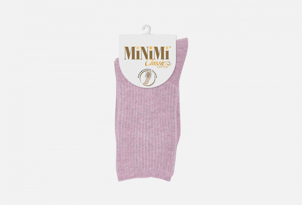 Носки MINIMI Cotone Меланж Розовые 35-38 размер