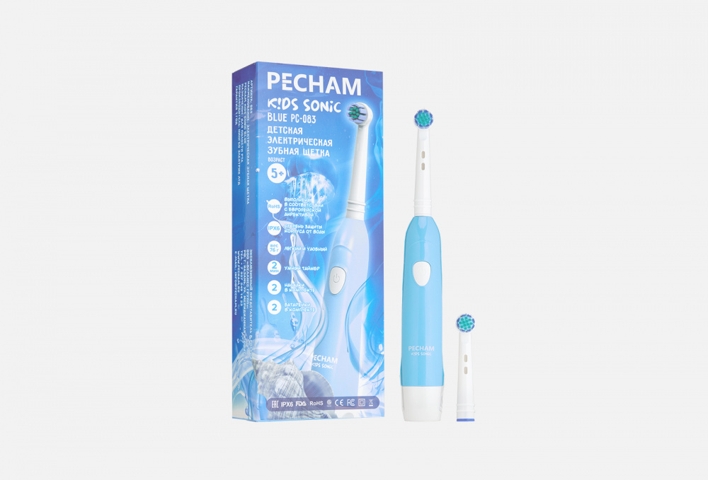 Детская электрическая зубная щетка PECHAM