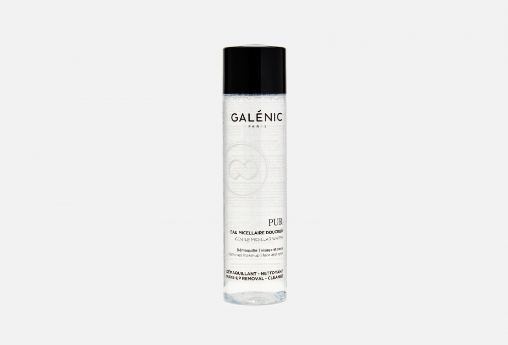 Мягкая мицеллярная вода для снятия макияжа с лица и глаз GALENIC