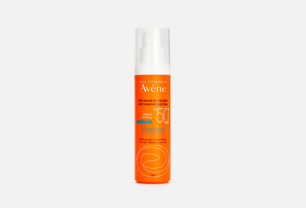 фото Солнцезащитный матирующий флюид eau thermale avene