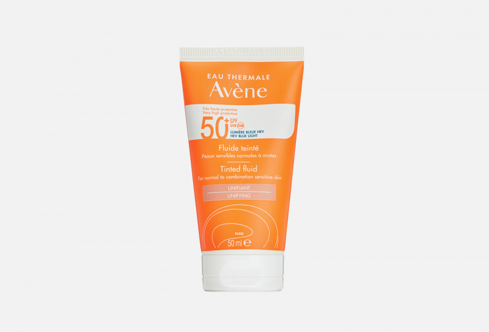 фото Солнцезащитный тонирующий флюид spf 50+ eau thermale avene