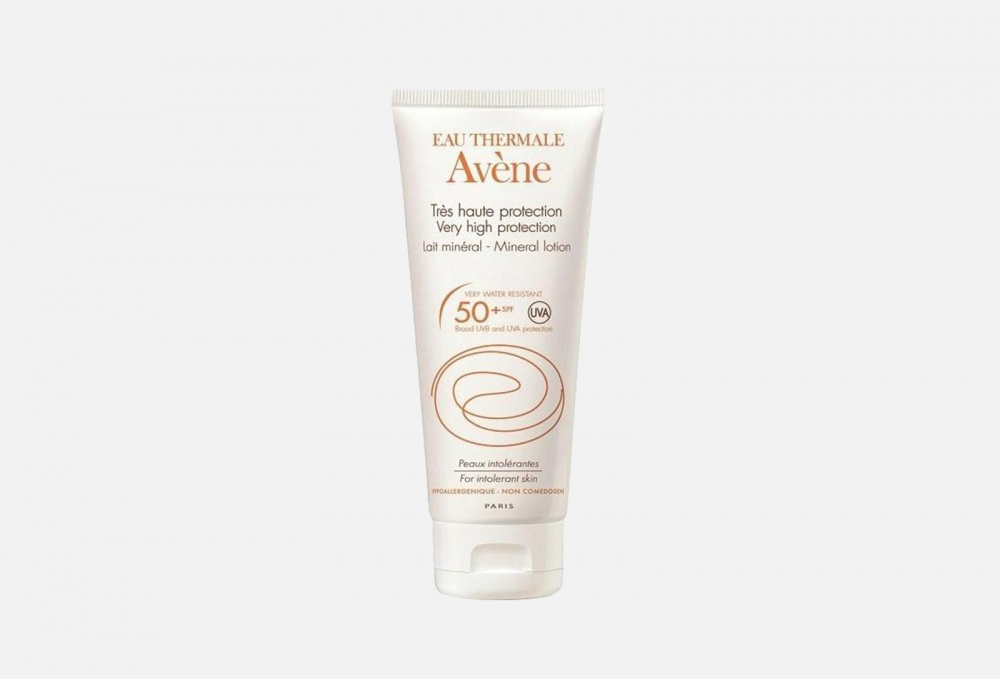 фото Солнцезащитное молочко spf50+ avene