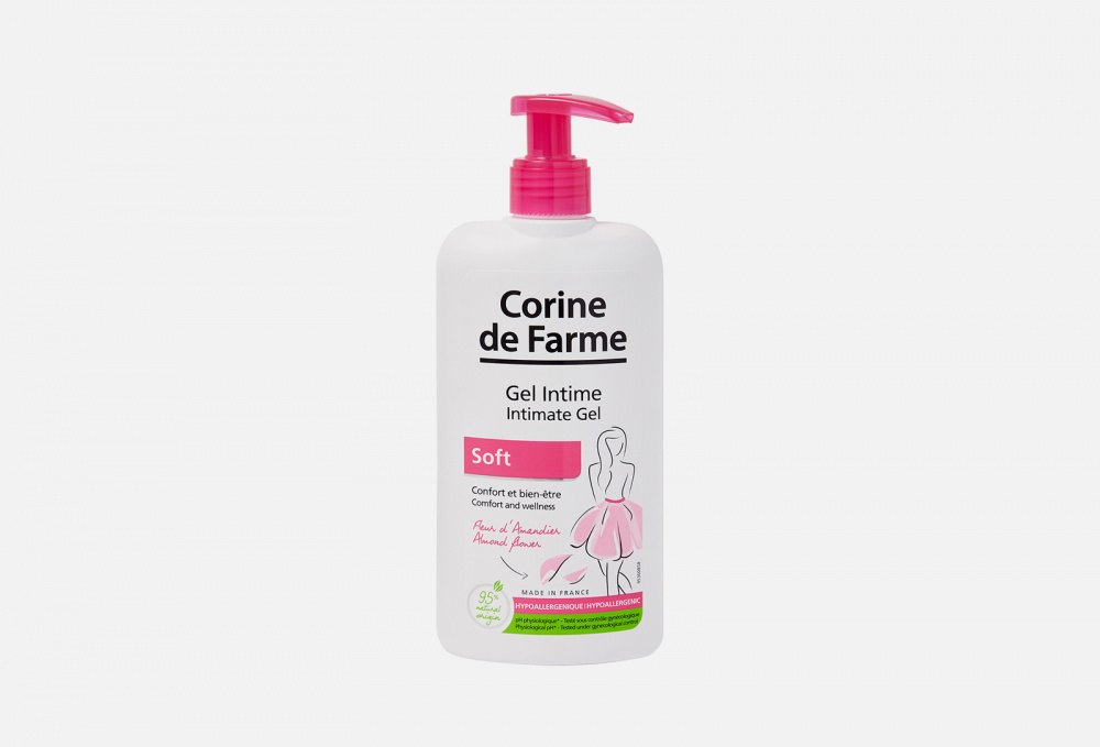 Гель для интимной гигиены ультрамягкий CORINE DE FARME Intimate Gel Soft 250 мл
