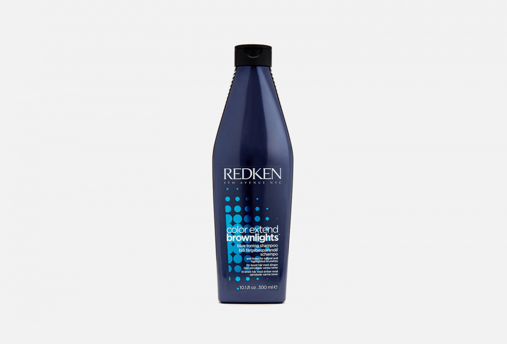 фото Шампунь с синим пигментом для нейтрализации тёмных волос redken