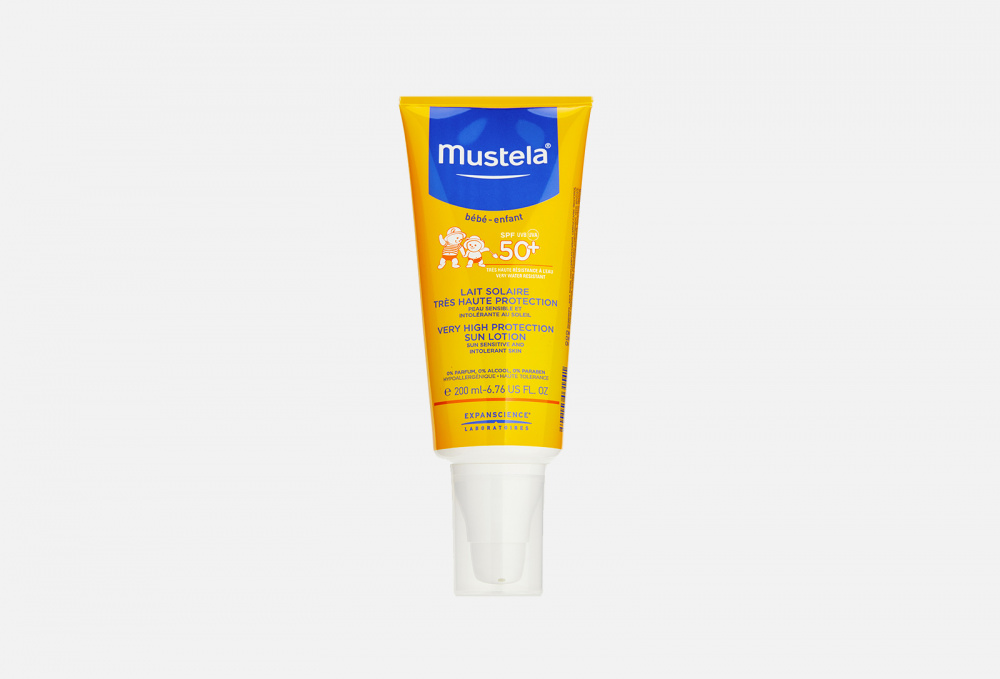 фото Солнцезащитное молочко spf50+ mustela