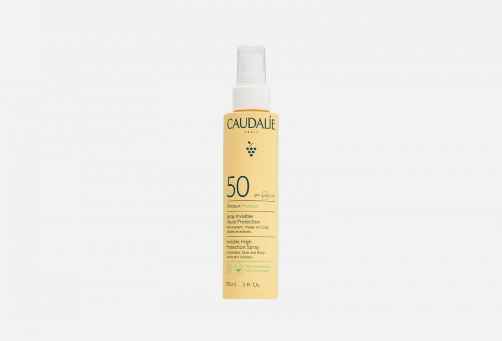 Солнцезащитное молочко-спрей для лица и тела CAUDALIE Vinosun High Protection Spray Spf50 150 мл