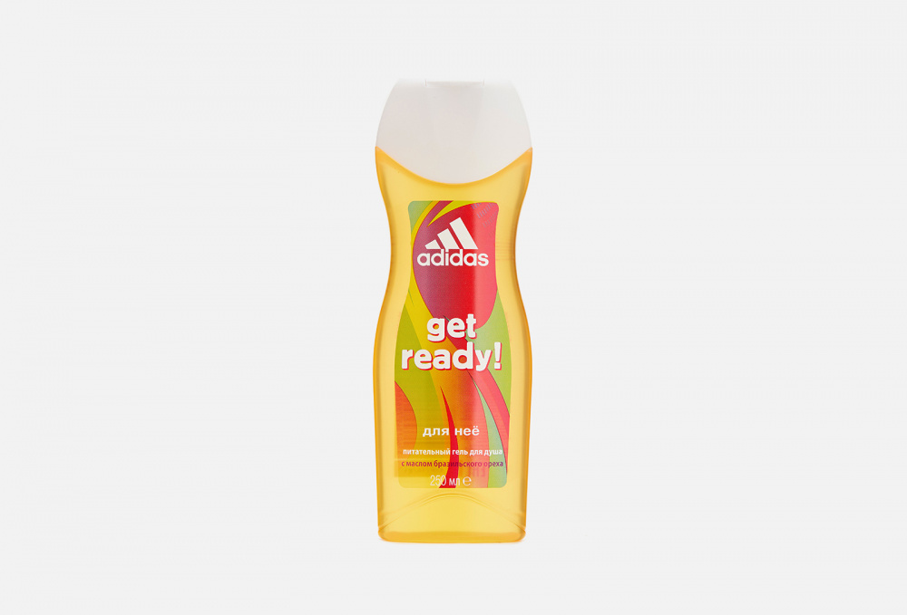 Гель для душа ADIDAS Get Ready 250 мл дезодорант ролик adidas get ready 50 мл