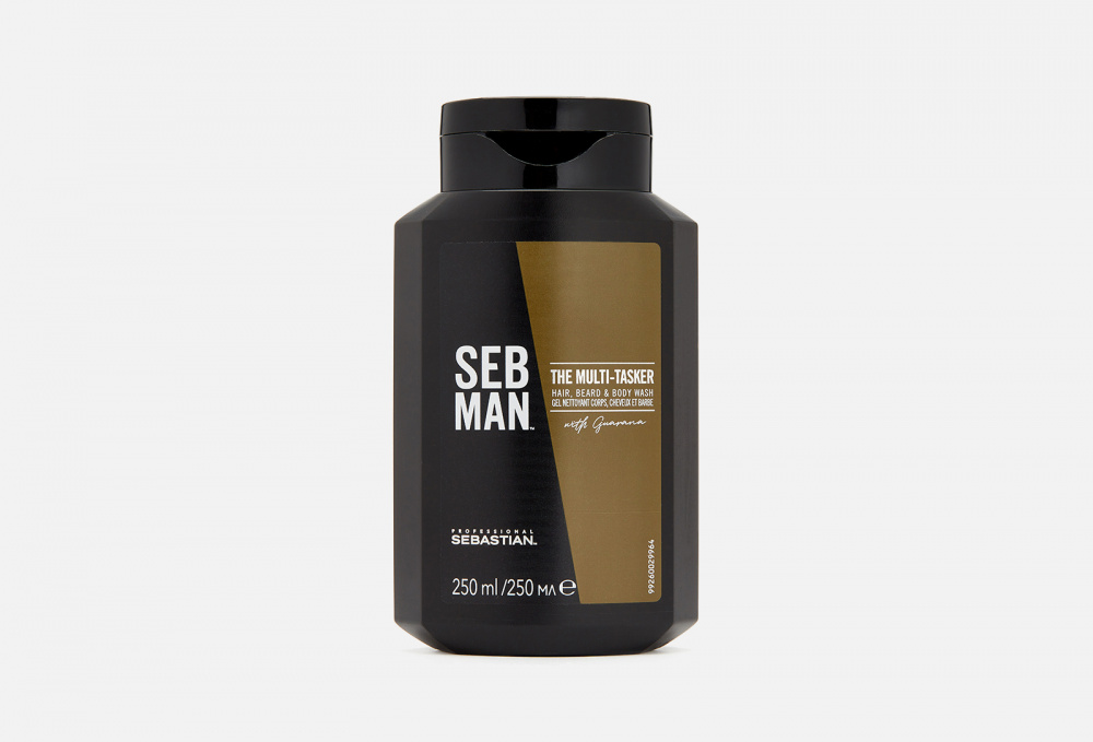 Шампунь для ухода за волосами, бородой и телом SEB MAN - фото 1