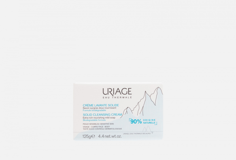 Очищающее крем-мыло URIAGE Solid Cleansing Cream 125 гр
