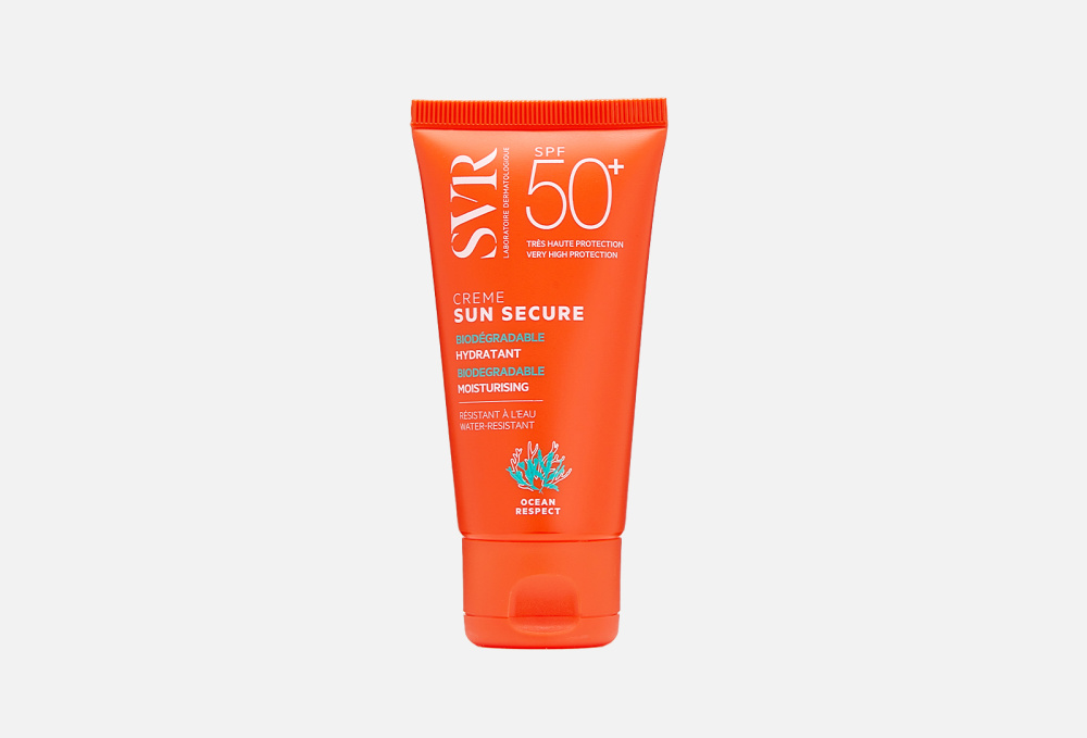 Солнцезащитный крем для лица, SPF 50+ SVR Creme Sun Secure 50 мл