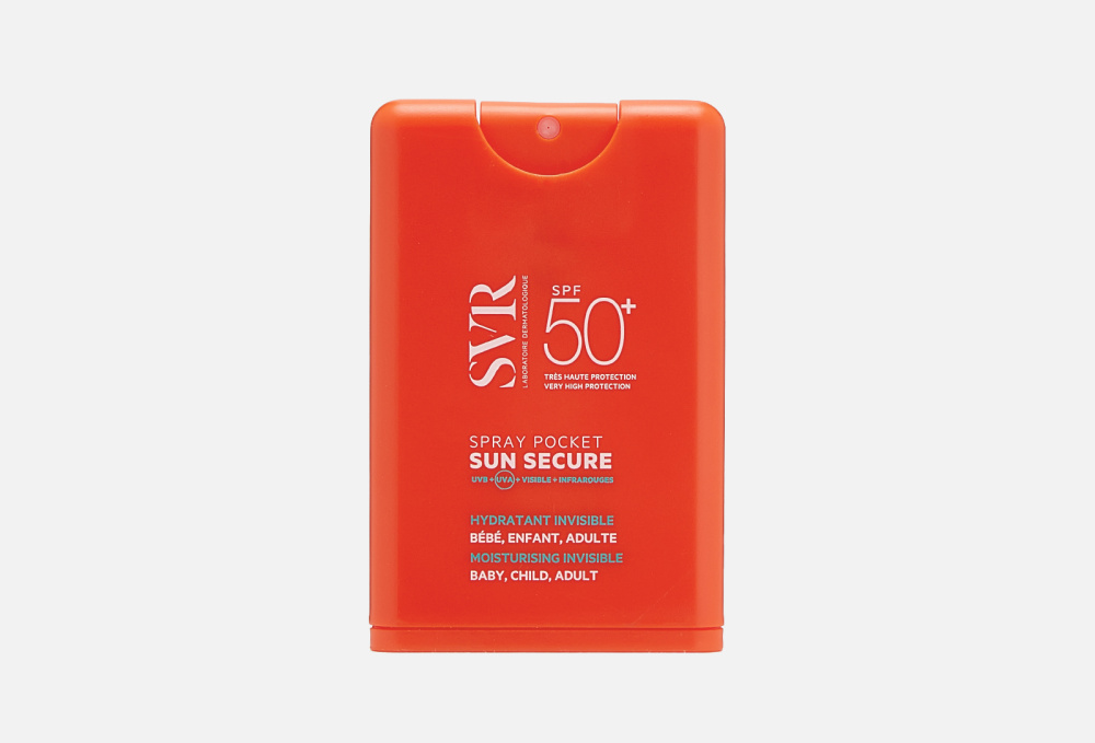 Солнцезащитный увлажняющий спрей, SPF 50+ SVR