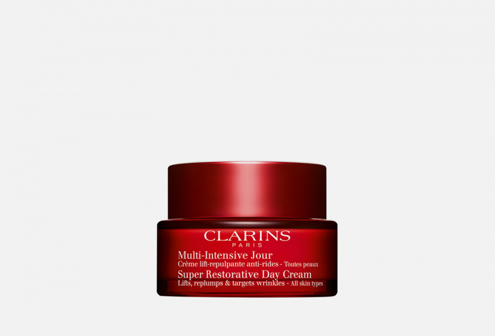 Восстанавливающий дневной крем с эффектом лифтинга для любого типа кожи Multi-Intensive CLARINS Super Restorative Day Cream For All Skin Types 50 мл