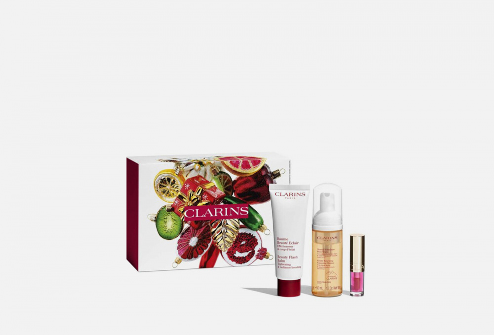 Набор clarins с косметичкой