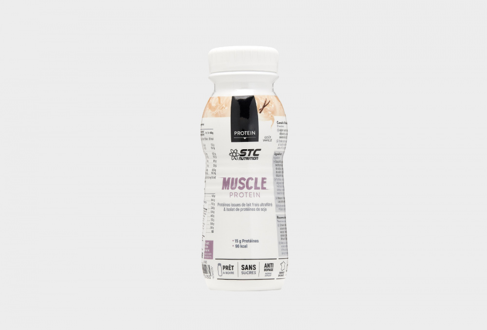 Купить Мышечный протеин со вкусом Ванили в бутылке, STC