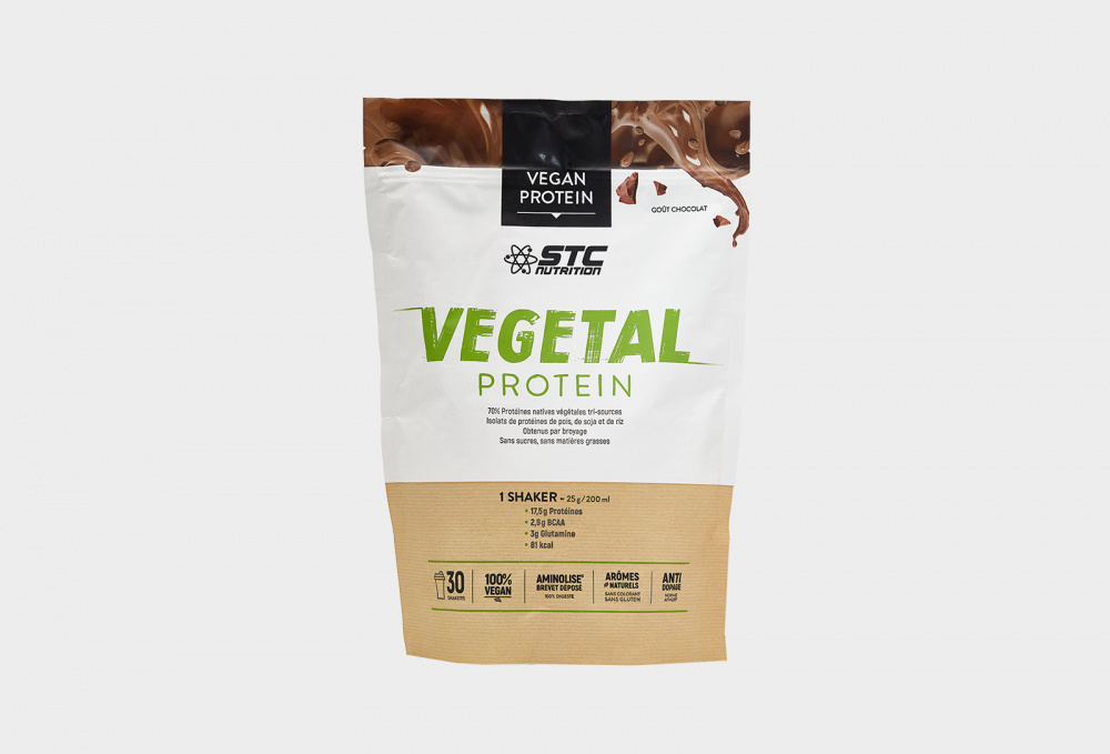Растительный протеин со вкусом шоколада STC Vegetal Protein 750 гр