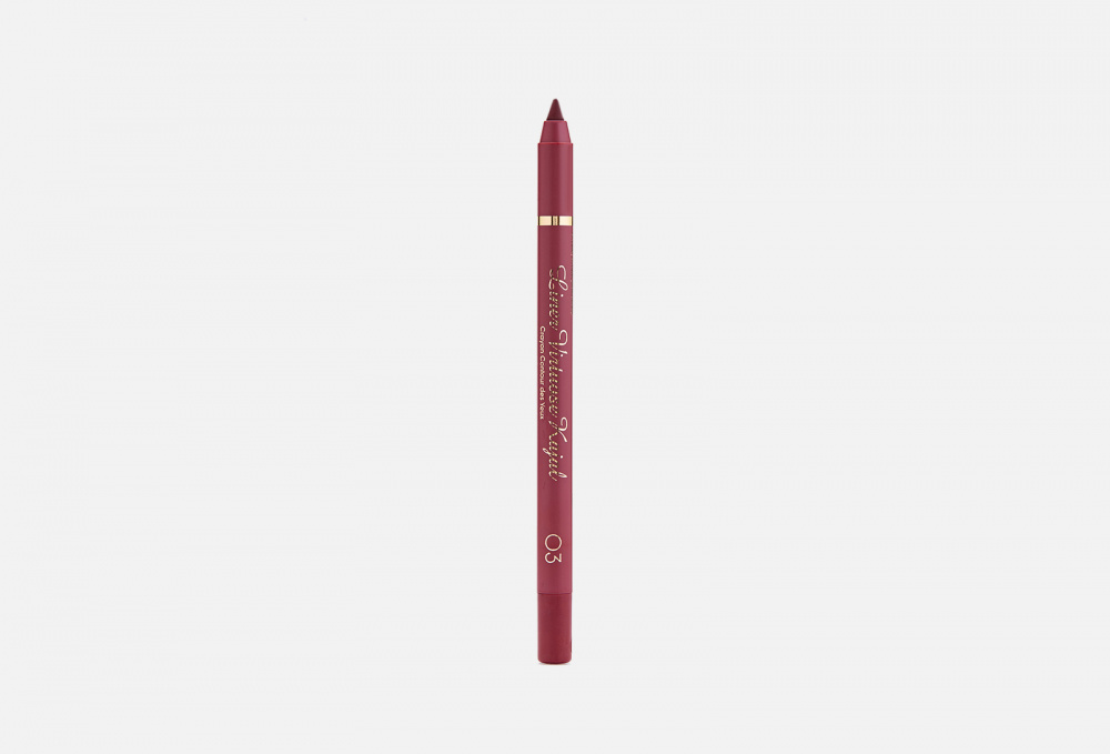Устойчивый гелевый карандаш-каял для глаз VIVIENNE SABO, цвет красный - фото 1