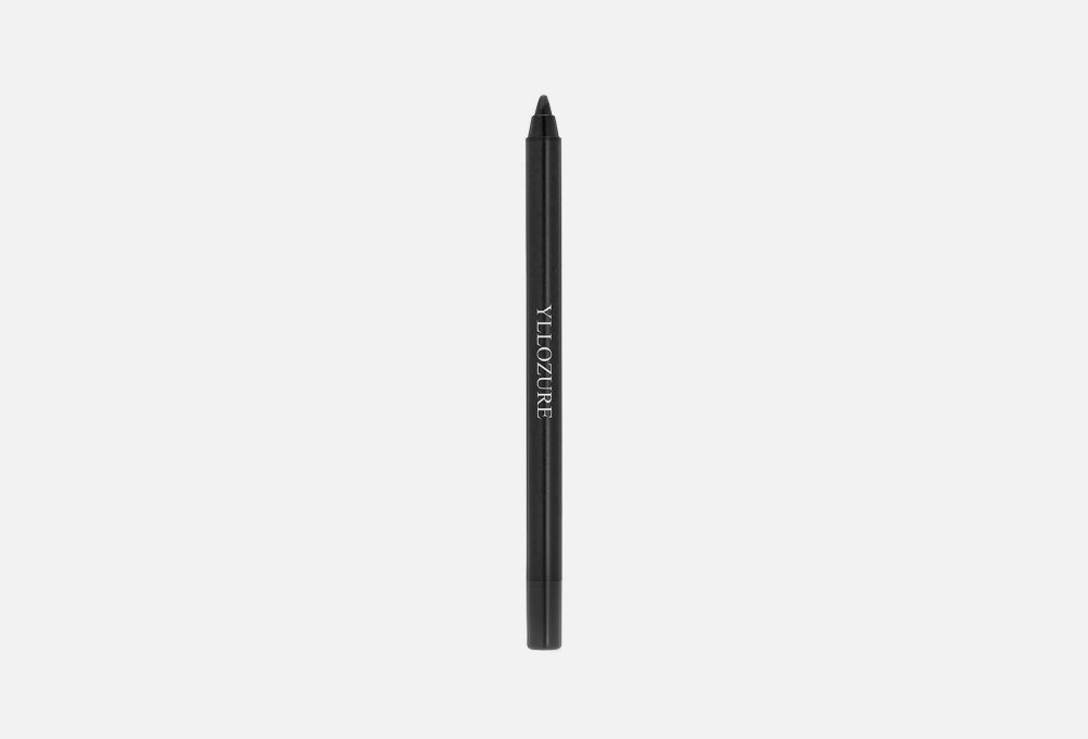 Стойкий контурный карандаш для глаз YLLOZURE, цвет черный - фото 1