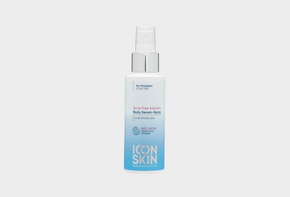 Сыворотка-спрей для тела ICON SKIN Acne Free Solution 100 мл