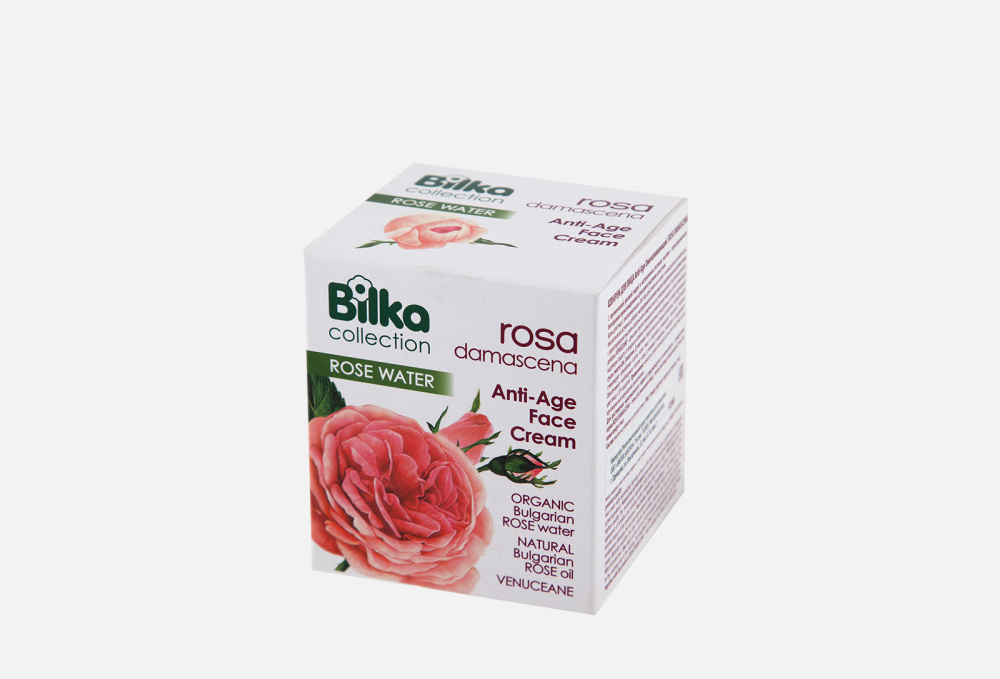 Крем для лица BILKA Anti-age Rejuvenating Face Cream Rosa Damascena 40 мл