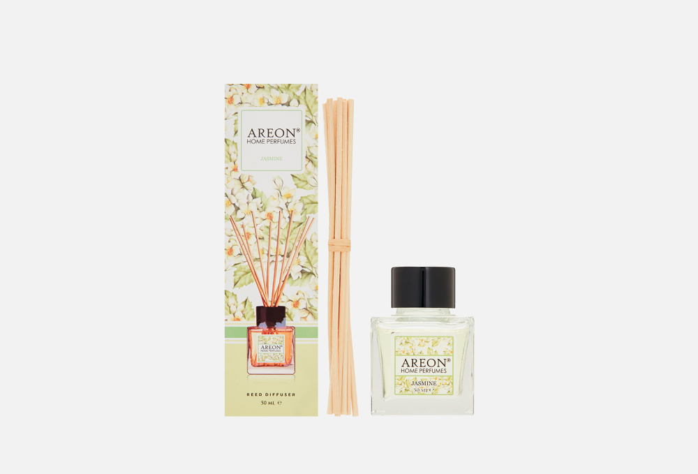 Аромадиффузор AREON Home Perfume Sticks, Garden, Jasmine 50 мл smesitel s gigienicheskim dushem lemark jasmine lm6618b